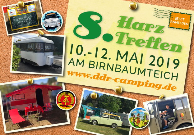 8. Harztreffen für alle DDR-Wohnwagenfreunde